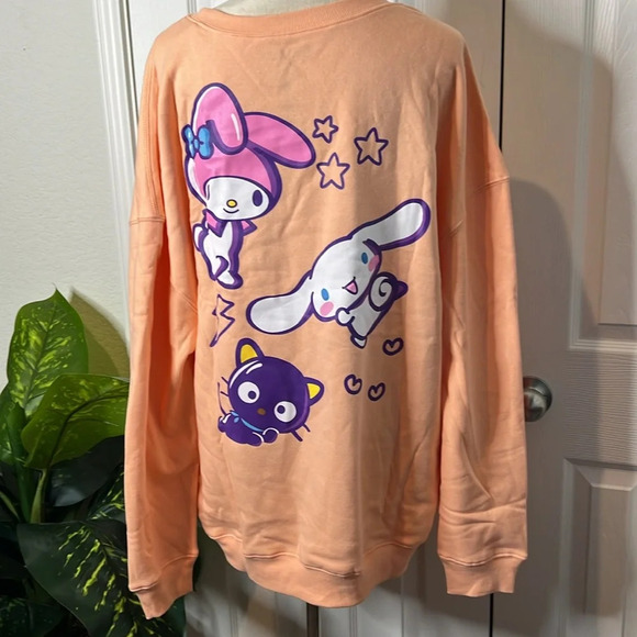 Hello Kitty & Friends Kindness Matters Graphic Sweatshirt Size 1X,2X,3X - Picture 7 of 13